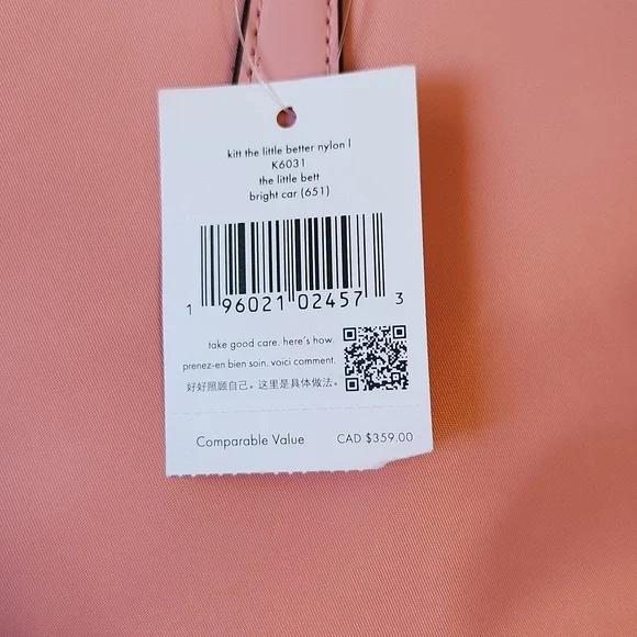 Kate Spade Kitt Pink Tote Bag - Picture 7 of 10